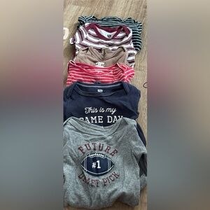 6-Pack Onesies 3-6 Month Baby Boy
